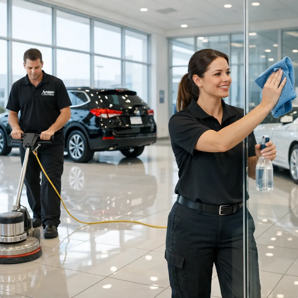 Auto Dealership Cleaning in Hutto